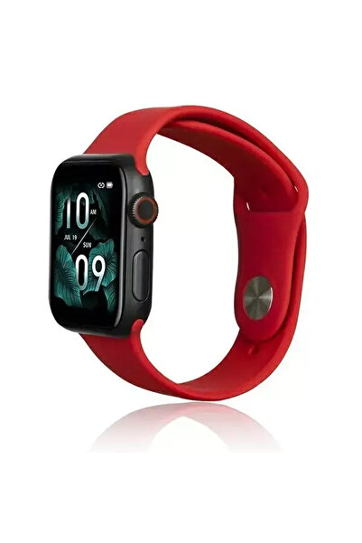 Beline Curea Apple Watch din silicon 38/40/41mm roșie