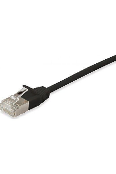 EQUIP Cat.6A F/Ftp Slim Patch Cable, 2M, Black