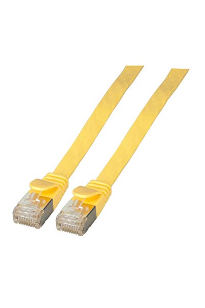 EFB Elektronik EFB RJ45 cablu patch plat U/FTP Cat.6A PVC 0.50m galben