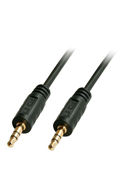 LİNDY Audiokabel Stereo 3.5mm/3.5mm M/M 0.25m