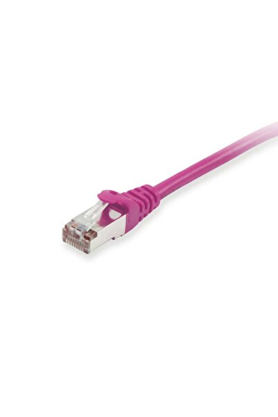 EQUIP Cablu patch Cat6 S/FTP 2xRJ45 15.00m liliac LSZH pungă de plastic