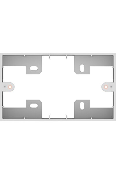 Vision Techconnect3 2-Gang Backbox TC3 BACKBOX2G, White, 150 mm, 106 mm, 73 mm