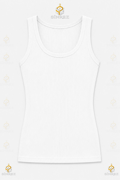 SİNREZ Girl'S/Women's Pool Neck Lycra Sports Athlete Top 3.Mdl