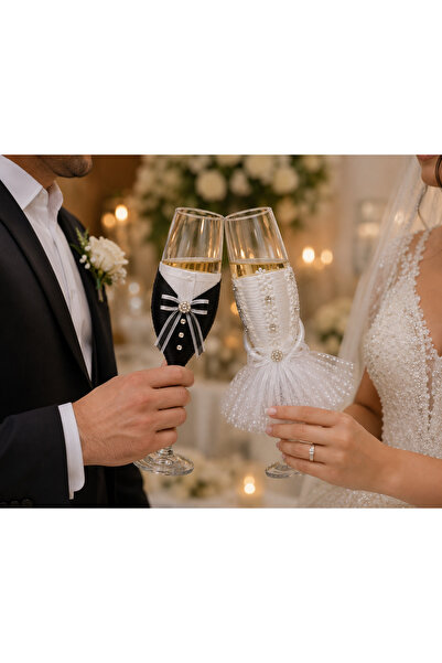 CEPHOME Gelin Damat kadehi nikah,düğün kadehi