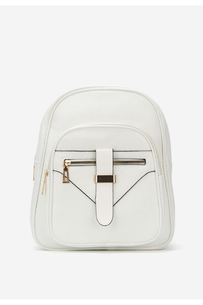 B T Shoes Rucsac dama Milessa alb
