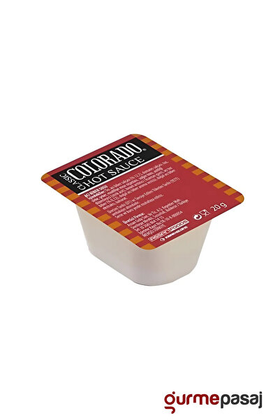 Colorado Küvet Hot Chili (Acı Biber) Sos 20 G x 120 Adet