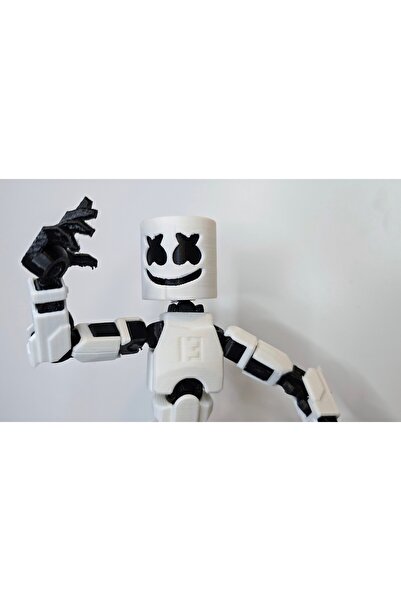 Modellio3D DUMMY 13 V 1.0 DJ MARSHMELLO HEAD 20 CM Pozlanabilir Figür