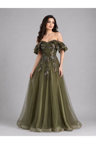 Khaki Evening & Prom Dresses Models & Prices - 2026 Khaki Evening & Prom Dresses Models & Prices - 2026