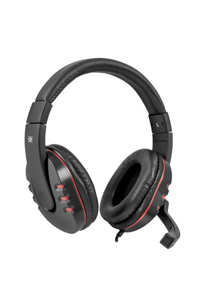 Defender Căști cu microfon WARHEAD G-160 Gaming negru-roșu + GRA