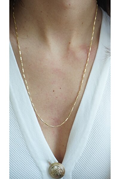 Gia Jewelry Simple Xuping Çelik Zincir 60cm