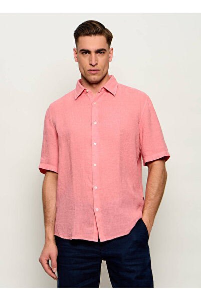 BOSS Pembe Erkek Regular Fit Gömlek Rash_2_M_50560372