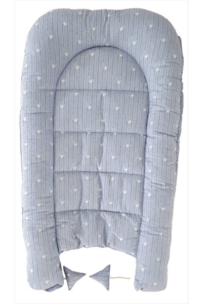 Primii Pasi Cosulet bebe (Baby Nest) pentru dormit 90x50 cm, bumbac Oeko Tex,...