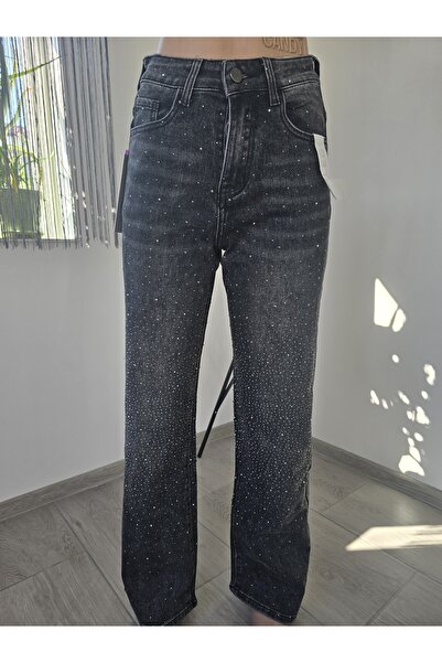 Denim Women's jeans with pebbles