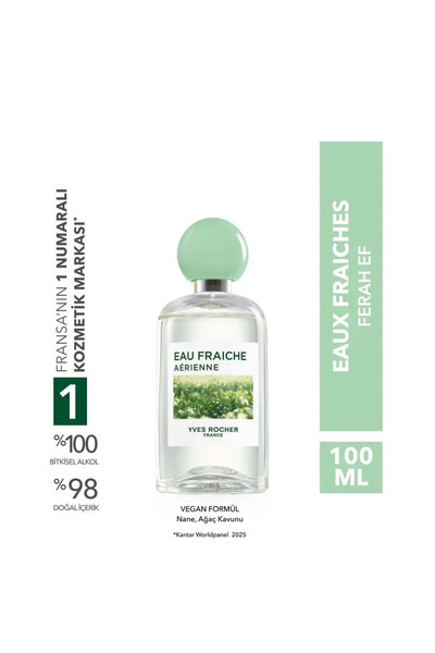 Yves Rocher Ferah EF-Eaux Fraiches-Vegan 100 ml