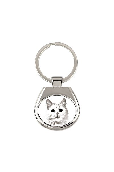 Art - Dog Art-Dog Breloc Personalizat Pisică Turcă – Pandantiv Metalic, Fără ...