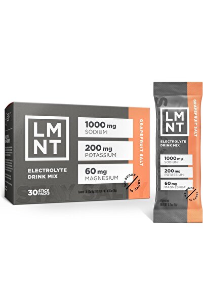 LMNT خليط مشروب الكيتو بالإلكتروليتات |   مسحوق ترطيب بالاييو |   بدون سكر أو...