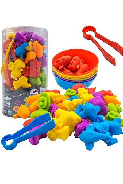 Arabest Counting Matching Game,Sorting Toys with Cups,Color Classification,Se...