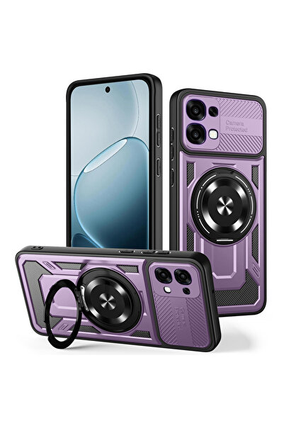 Evolium Husa Telefon pentru Oppo A6 Pro 4G si Oppo A6 Pro 5G, MagSafe, Anti-S...