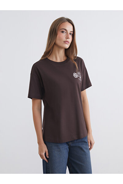 LC Waikiki Crew Neck Printed Women's T-Shirt