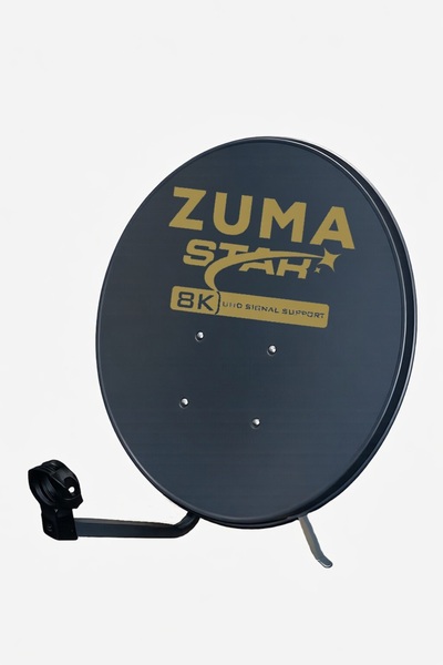 zumastar 70cm 0.60mm Çanak Anten Siyah