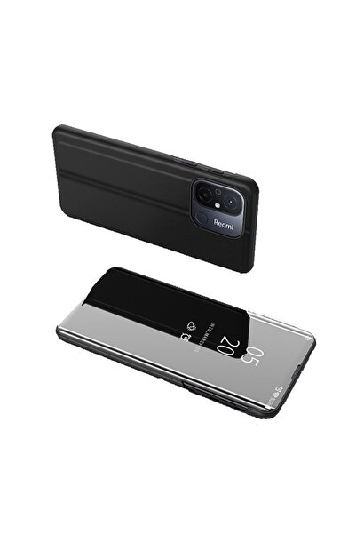 sscase Clear View Θήκη Βιβλίο Black (Xiaomi Redmi 12C)