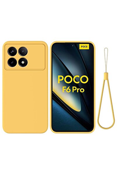 sscase Solid Color Θήκη Σιλικόνης Yellow (Xiaomi Poco F6 Pro 5G)