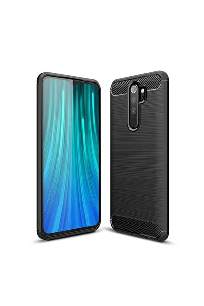 sscase Brushed Carbon Θήκη Σιλικόνης Black (Xiaomi Redmi Note 8 Pro)