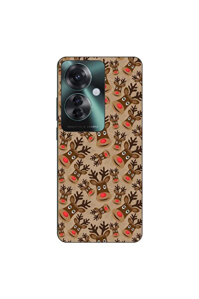 OEM Husa compatibila cu Oppo Reno11 F 5G Silicon Gel Tpu Model Craciun Rudolf...