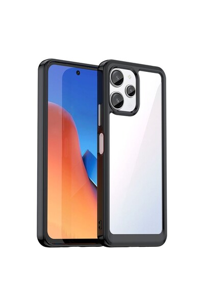sscase Colorful Series Θήκη Σιλικόνης Black (Xiaomi Redmi 12 4G)