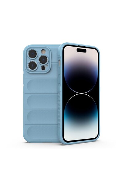 sscase Magic Shield Θήκη Σιλικόνης Light Blue (Apple iPhone 14 Pro)