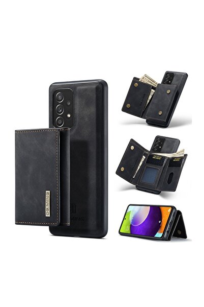 sscase Multi Card Σκληρή Θήκη με Πορτοφόλι Black (Samsung Galaxy A52/A52s)