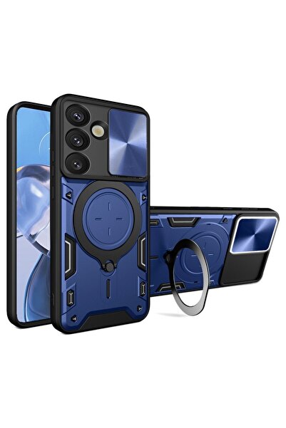 sscase Sliding Camshield Σκληρή Θήκη με Δαχτυλίδι Blue (Samsung Galaxy S26 5G)