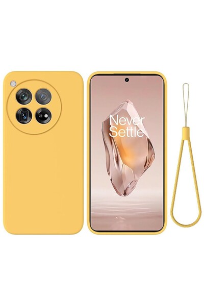 sscase Solid Color Θήκη Σιλικόνης Yellow (OnePlus 12R 5G)