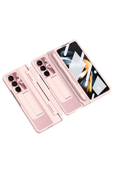 sscase Hinge Σκληρή Θήκη με Στήριγμα και Πενάκι Pink (Samsung Galaxy Z Fold7 5G)