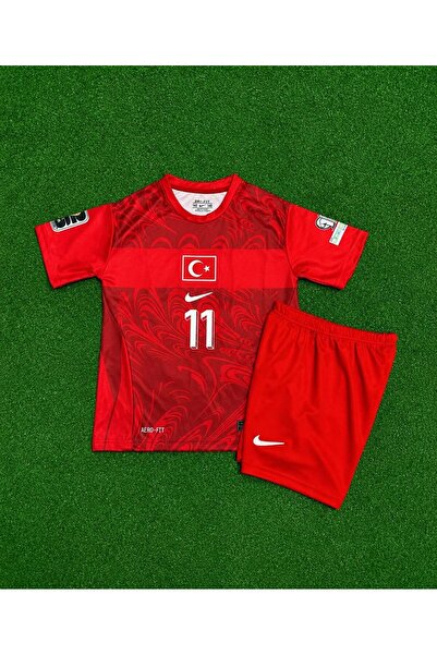 feriköy TÜRKİYE 2026 DÜNYA KUPASI KIRMIZI KENAN YILDIZ İÇ SAHA ÇOCUK FORMASI ...