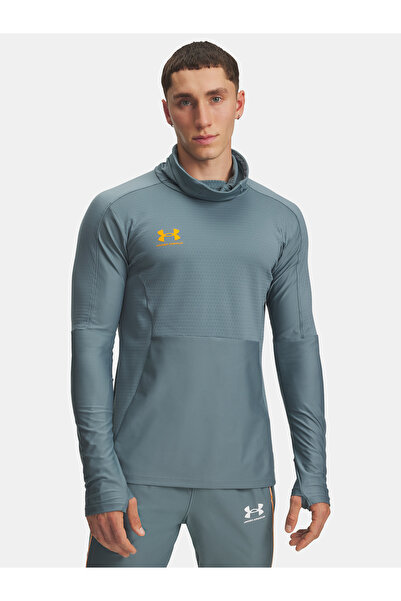 Under Armour Tricou bărbătesc UA M Challenger Pro Wintr LS-BLU