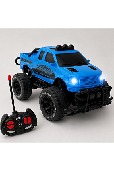 LEAN Masinuta 1:18 cu telecomanda off-road Bebelul blue 3 ani+