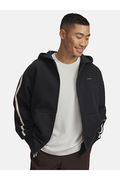 Under Armour Hanorac bărbătesc UA Icon Heavy Rib FZ-BLK