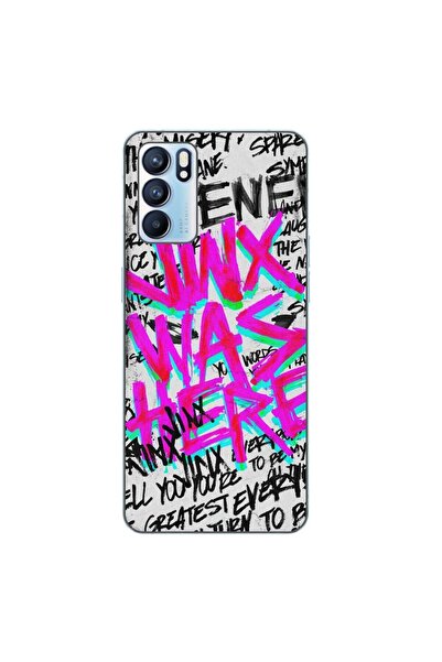 OEM Case compatible with Oppo Reno6 5G Silicon Gel Tpu Pattern Jinx Was Here