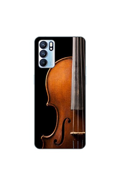 OEM Husa compatibila cu Oppo Reno6 5G Silicon Gel Tpu Model Vioara