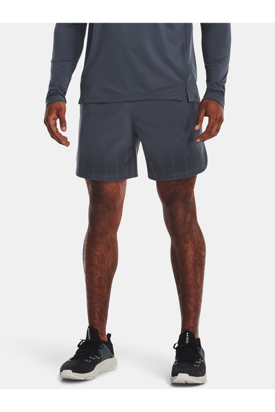 Under Armour Kraťasy UA Armourprint Peak Wvn Sts-GRY