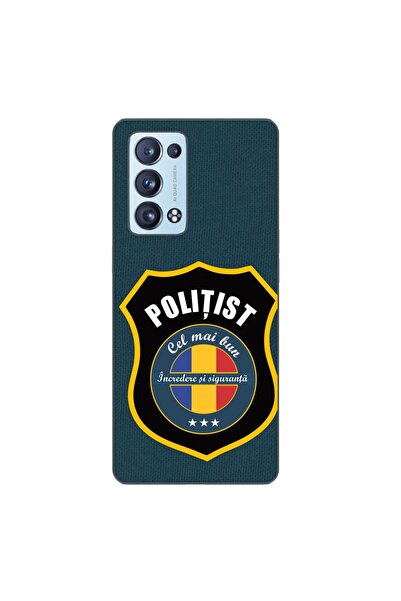 OEM Husa compatibila cu Oppo Reno6 Pro 5G Silicon Gel Tpu Model Politist
