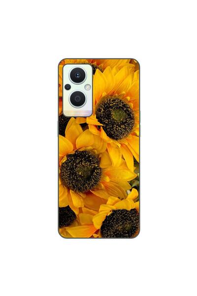OEM Husa compatibila cu Oppo Reno7 Lite Silicon Gel Tpu Model Floarea Soarelui