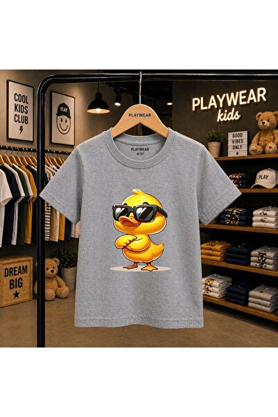 playwear تي شيرت للأطفال مطبوع عليه نظارات ديك برايت 100% للجنسين 5 6 -7 8-9 ...