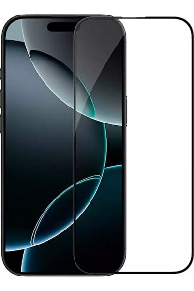 POWERTECH 5D Πλήρους Κάλυψης Σκληρυμένο Γυαλί Μαύρο (iPhone 16 Pro)