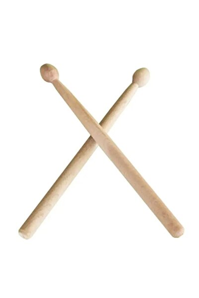 Limmy Wooden Drum Stick Drumsticks Percussion Musical Instrument 1 Pair (2 Pc...