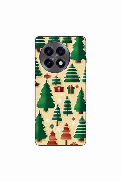 OEM Husa compatibila cu OnePlus 13R Silicon Gel Tpu Model Pixel Art Christmas...