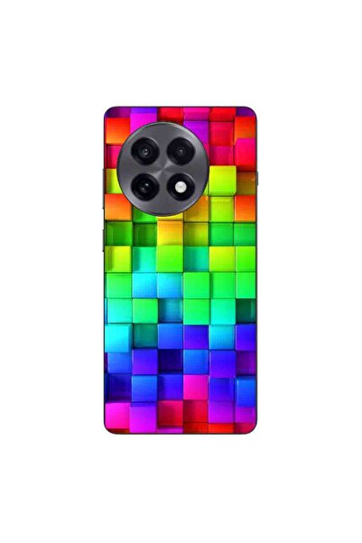 OEM Husa compatibila cu OnePlus 13R Silicon Gel Tpu Model Colorful Cubes