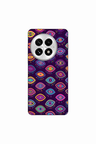 OEM Husa compatibila cu OnePlus 13 Silicon Gel Tpu Model Tribal Eyes