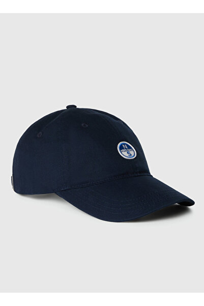 North Sails Koyu Lacivert Erkek Logo Baskılı Şapka NS0000623398